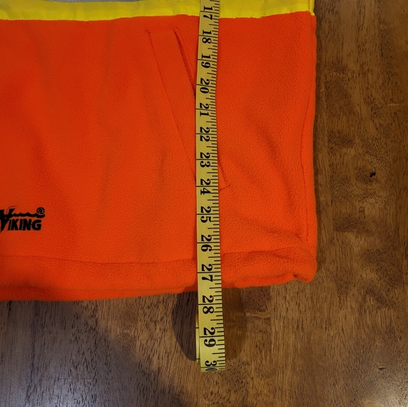 Mens Hi-vis fleece jacket - Picture 8 of 9